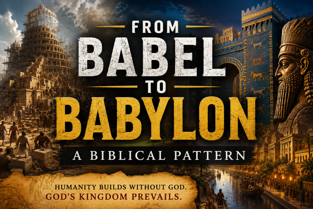 From Babel to Babylon: A Biblical Pattern