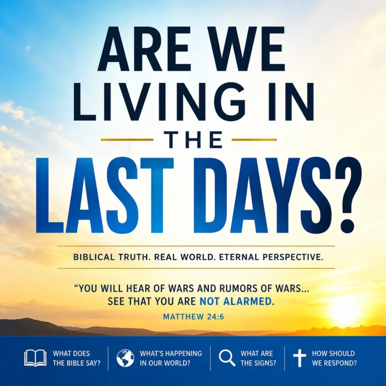 Are We Living In the Last Days